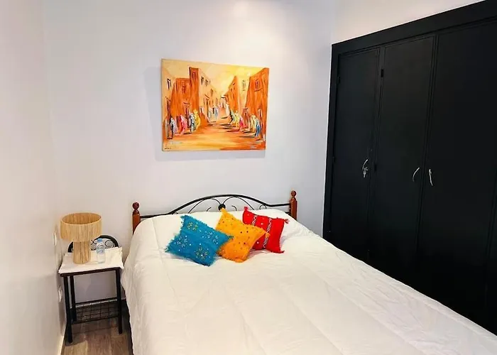 Charmant Appartement Avec Piscine 2Chambres Au Coeur De Gueliz